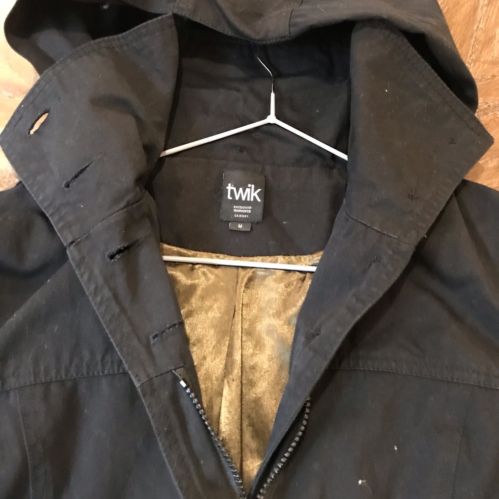 Fall black jacket from Simons - Picture 2 of 4